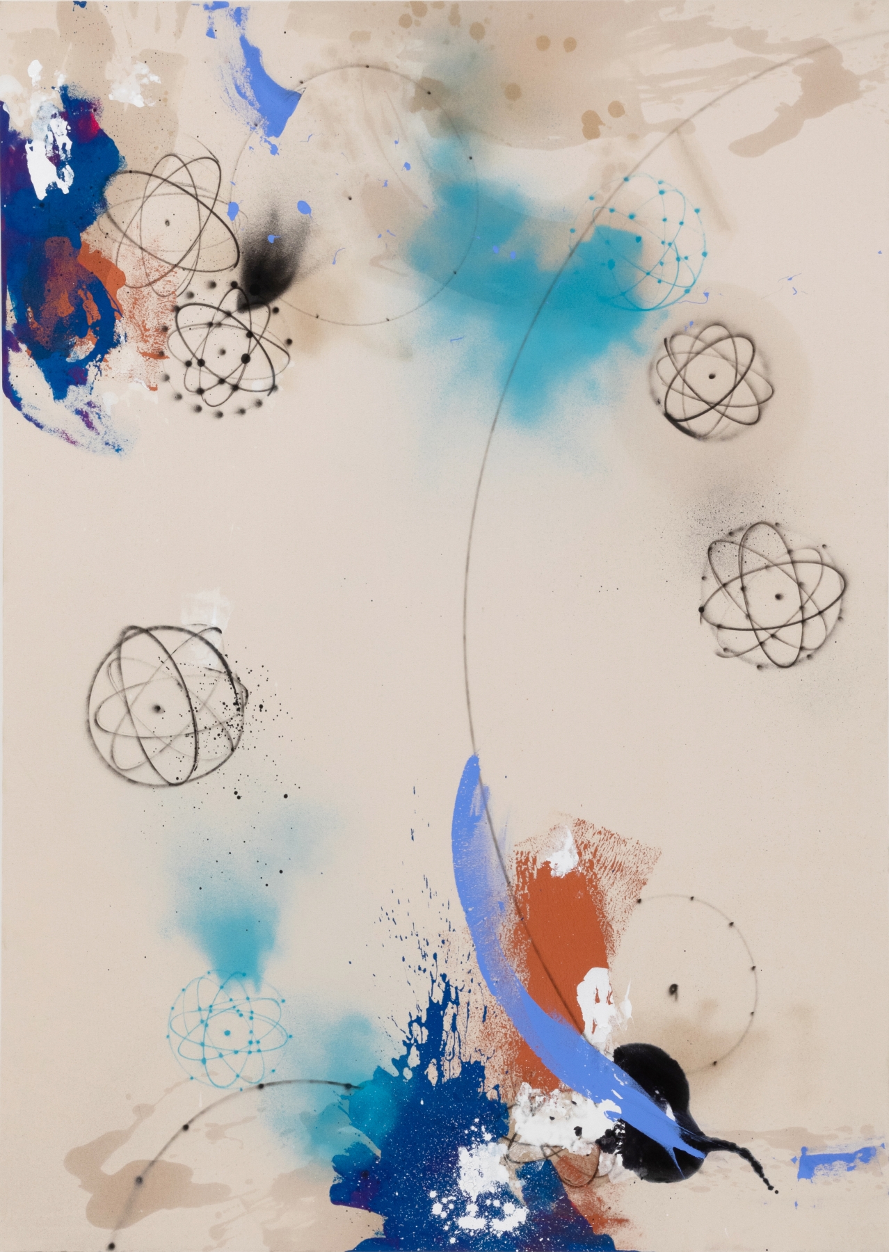 FUTURA2000 | PLUTO |&amp;nbsp;2020 |spray paint, acrylic, varnish, oil and ink on canvas |84h x 60w in
&amp;nbsp;