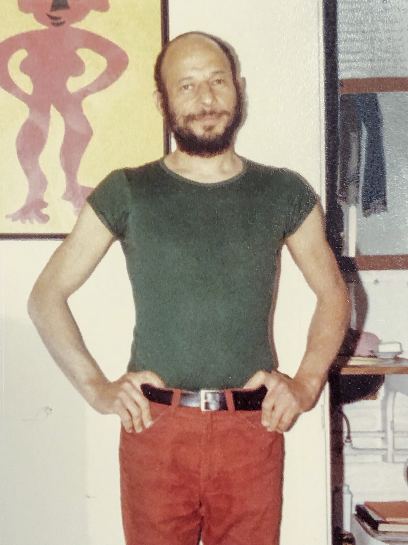 Paul Waters in 1974, Photo by Cybele J. Waters